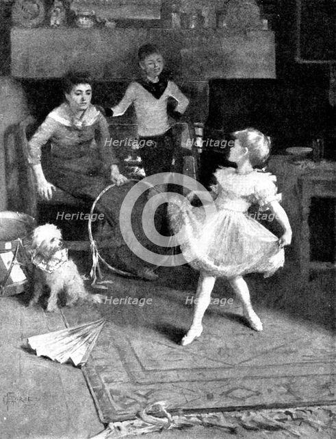 Pictures from the Royal Academy: Firefly - Mrs. Stanhope Forbes, 1895. Creator: Unknown.