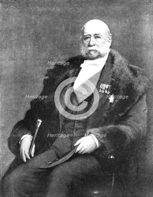 Pictures from the Royal Academy: H R.H. the Duke of Cambridge - W. W. Ouless, R.A., 1895. Creator: George Meisenbach.