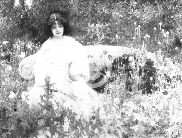 Pictures from the Royal Academy: Memories - Arthur Hacker, A.R.A., 1898. Creator: Unknown.