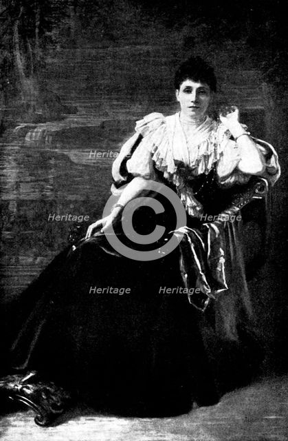 Pictures from the Royal Academy: Mrs. MacKinnon - Madame Louisa Starr Canziani, 1898. Creator: Unknown.