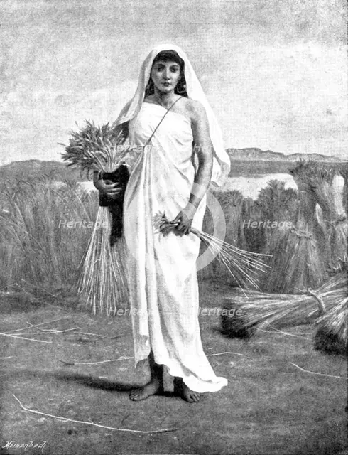 Pictures from the Royal Academy: Ruth - F. Goodall, R.A., 1895. Creator: George Meisenbach.