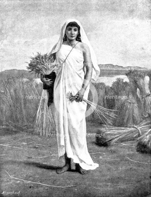 Pictures from the Royal Academy: Ruth - F. Goodall, R.A., 1895. Creator: George Meisenbach.