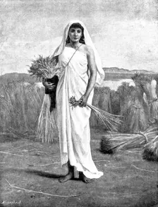 Pictures from the Royal Academy: Ruth - F. Goodall, R.A., 1895. Creator: George Meisenbach
