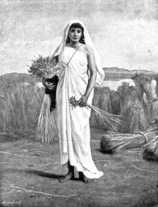 Pictures from the Royal Academy: Ruth - F. Goodall, R.A., 1895. Creator: George Meisenbach