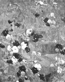 Pictures from the Royal Academy: Sleep - F. Bramley, A.R.A., 1895. Creator: George Meisenbach
