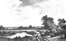 Pictures from the Royal Academy: Surrey Sheep Pastures - B. W. Leader, R.A., 1898. Creator: Unknown