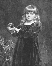'Pictures of the Year IX; "Gladys, Daughter of Major Lutley Jordan" 1890. Creator: Unknown