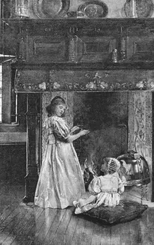 'Pictures of the Year - IX. "Fireside Fancies", after Mrs L Alma-Tadema, RA, 1891. Creator: Unknown