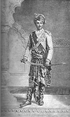 'Pictures of the Year- IX, "His Highness the Rao of Cutch, G.C.I.E." 1888. Creator: Unknown