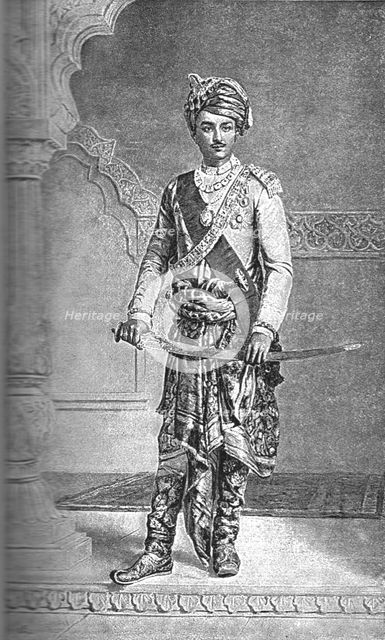 ''Pictures of the Year- IX, "His Highness the Rao of Cutch, G.C.I.E."', 1888. Creator: Unknown.
