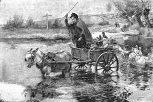 'Pictures of the Year - IX. "In A Fix", after Alfred W Strutt, 1891. Creator: Unknown