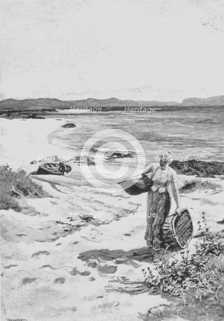 ''Pictures of the Year - IX. "Iona Crofters", after Colin Hunter ARA, 1891. Creator: Unknown.