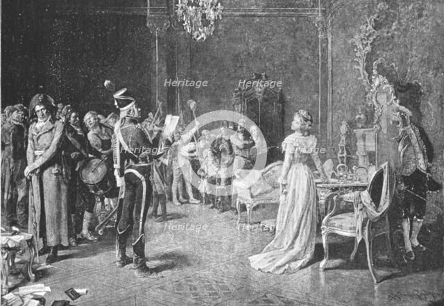 ''Pictures of the Year - IX. "Proscribed: An Incident in the French Revolution", 1891. Creator: Unknown.