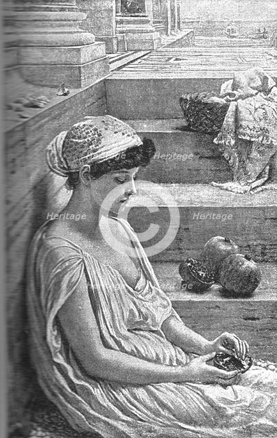 ''Pictures of the Year- IX, "Under the Sea Wall"', 1888. Creator: Unknown.