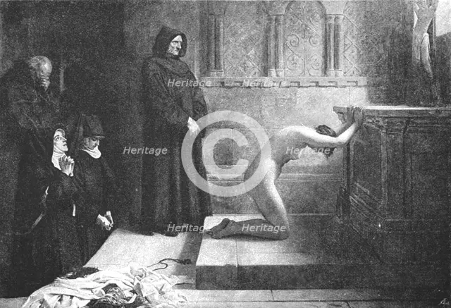 'Pictures of the Year - V. "St Elizabeth of Hungary's Great Act of Renunciation", 1891. Creator: Unknown.