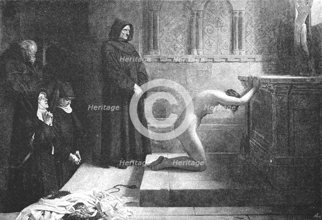 'Pictures of the Year - V. "St Elizabeth of Hungary's Great Act of Renunciation", 1891. Creator: Unknown.