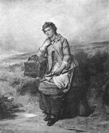 'Pictures of the Year - VI. "Lucy's Flittin"; after Thomas Faed, RA 1891. Creator: Unknown