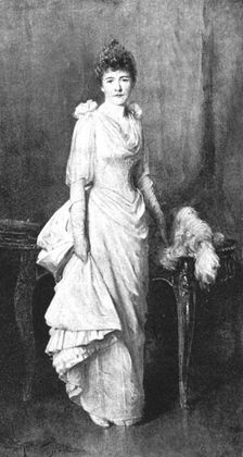 'Pictures of the Year - VII. "Mrs E Mortimer Hill", after Arthur Hacker 1891. Creator: Unknown