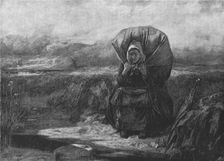 'Pictures of the Year- VII, "And with the Burden of many years" 1888. Creator: Thomas Faed
