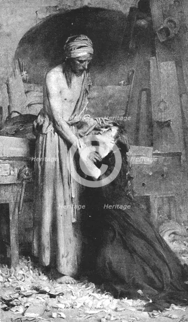 ''Pictures of the Year - VII. "Christ and the Magdalene", after Arthur Hacker', 1891. Creator: Unknown.