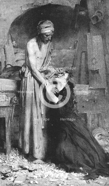 ''Pictures of the Year - VII. "Christ and the Magdalene", after Arthur Hacker', 1891. Creator: Unknown.