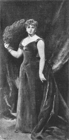 'Pictures of the Year- VII, "Comtesse Di Rigo" 1888. Creator: Charles Emile Auguste Carolus-Duran