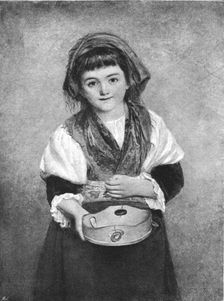 'Pictures of the Year - VII. "The Sweetest Beggar That E'er Asked For Alms", after WP Frith, 1891. Creator: Unknown