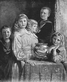 'Pictures of the Year - VIII. "The Painter's Children", after PR Morris, ARA 1891. Creator: Unknown