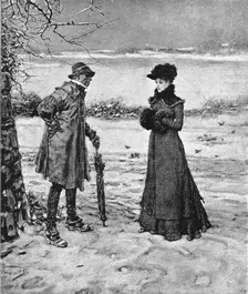 'Pictures of the Year - VIII. "The Winter of our Discontent ", after GH Boughton, ARA,1891. Creator: Unknown
