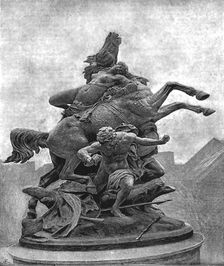 'Pictures of the Year VIII, They bound me on….... 1888. Creator: Charles Bennet Lawes