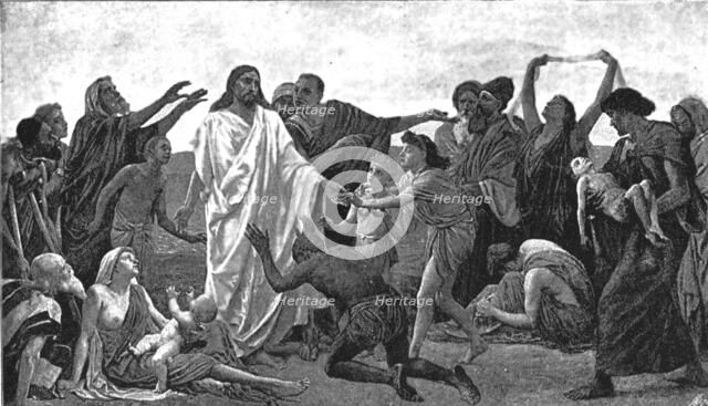 ''Pictures of the Year VIII, By the Sea of Galilee', 1888. Creator: Frederick Goodall.