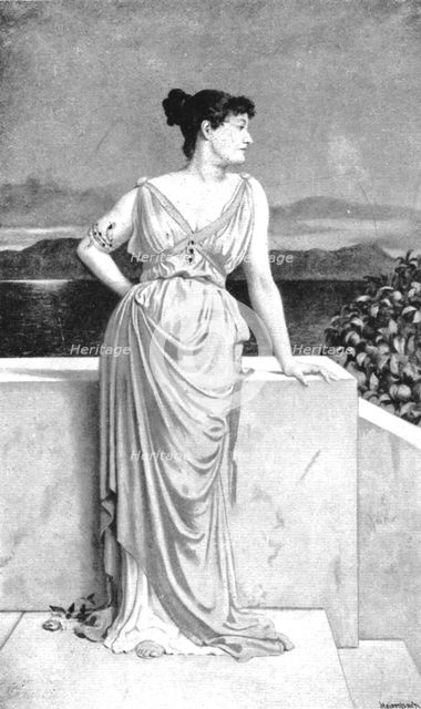 ''Pictures of the Year - VIII. "Mrs Charles Kettlewell", after T Goodall, RA,1891.  Creator: Unknown.
