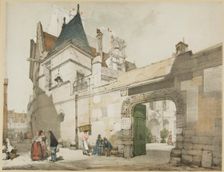 Picturesque Architecture in Paris, Ghent, Antwerp, Touen, etc., 1839. Creator: Thomas Shotter Boys