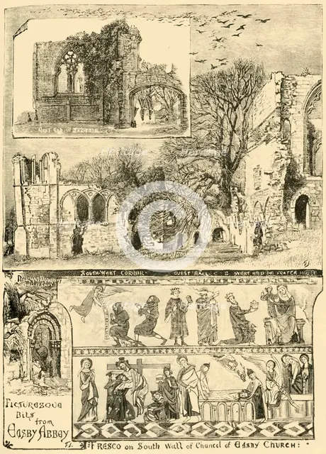 'Picturesque Bits from Easby Abbey', 1898. Creator: Unknown.