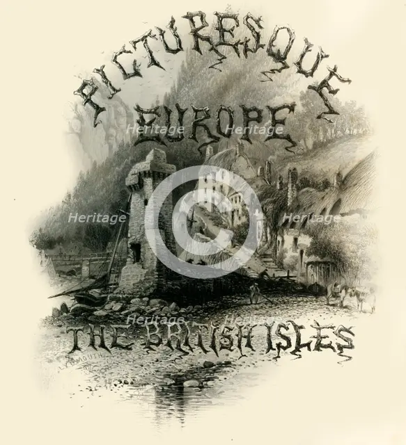 'Picturesque Europe - The British Isles', c1870.