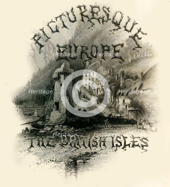 'Picturesque Europe - The British Isles', c1870.