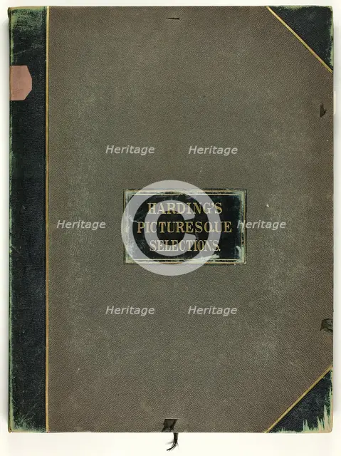 Picturesque Selections: Cover, from Picturesque Selections, c. 1860. Creator: James Duffield Harding.