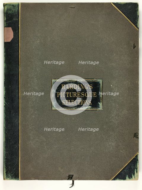 Picturesque Selections: Cover, from Picturesque Selections, c. 1860. Creator: James Duffield Harding.