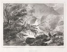 Picturesque Views of Scotland: Brackline, 1826. Creator: Richard Parkes Bonington (British, 1802-1828)