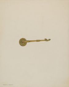 Pie Crust Fluter, c. 1939. Creator: Frank M Keane