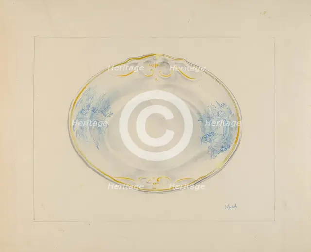 Pie Dish, c. 1936. Creator: Joseph Sudek.