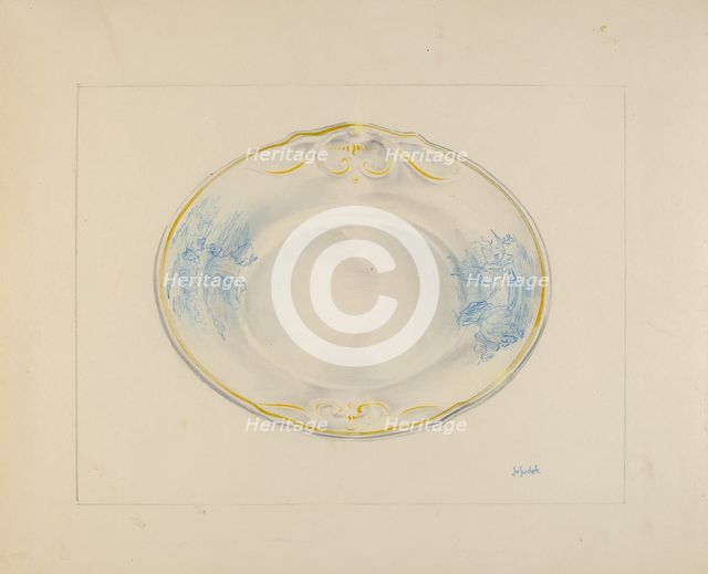 Pie Dish, c. 1936. Creator: Joseph Sudek.
