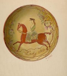 Pie Plate, 1935/1942. Creator: William L Antrim