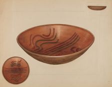 Pie Plate, 1936. Creator: Agnes Karlin