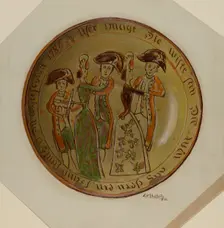 Pie Plate, 1936. Creator: Eugene Shellady