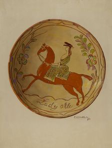 Pie Plate, 1937. Creator: Eugene Shellady