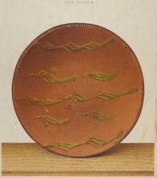 Pie Plate, c. 1939. Creator: Alfred Parys