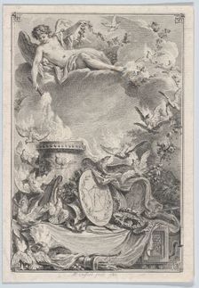 Pièce commémorative d'un mariage, 1780. Creator: Pierre Philippe Choffard