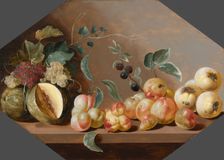 Piece of fruit, c17th century. Creator: Ottmar Elliger