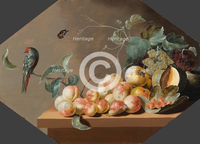 Piece of fruit, c17th century. Creator: Ottmar Elliger.